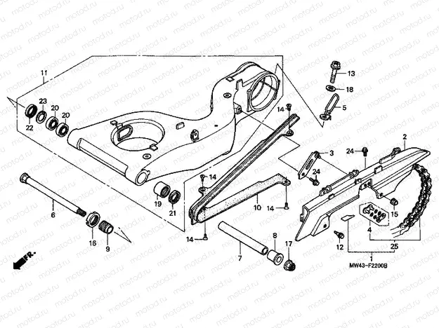 F-22 SWING ARM