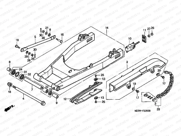 F-22 SWING ARM