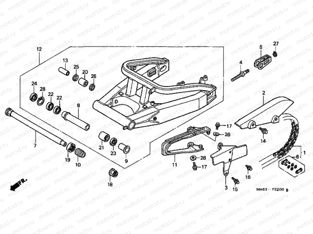 F-22 SWING ARM