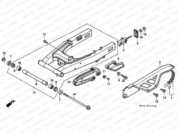 F-22 SWING ARM