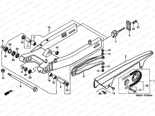 F-22 SWING ARM
