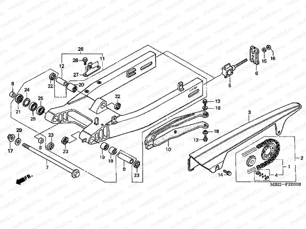 F-22 SWING ARM