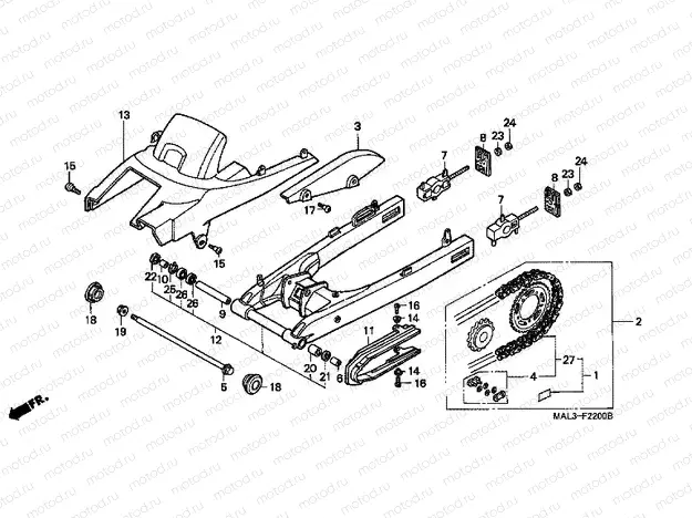 F-22 SWING ARM
