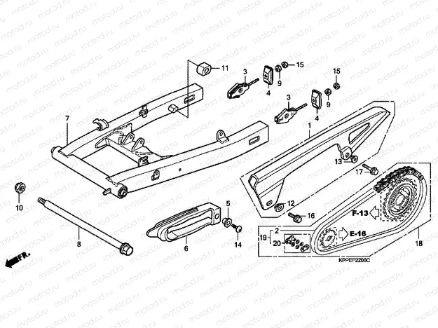 F-22 SWING ARM