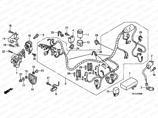 F-22 WIRING HARNESS