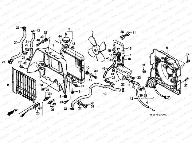F-23 RADIATOR