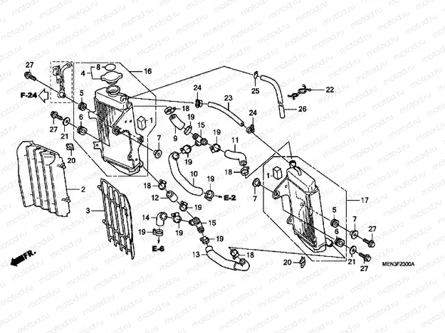 F-23 RADIATOR