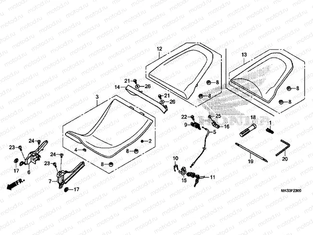 F-23 SEAT