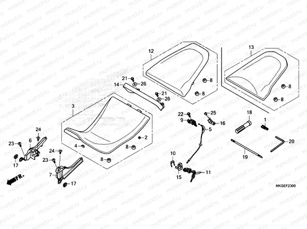 F-23 SEAT