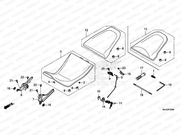 F-23 SEAT
