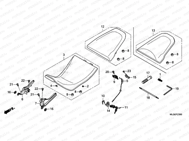 F-23 SEAT