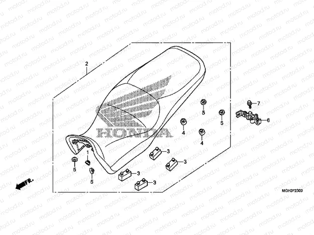 F-23 SEAT