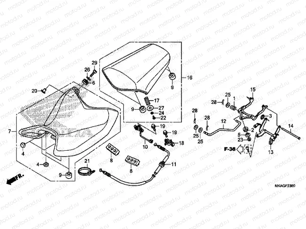 F-23 SEAT