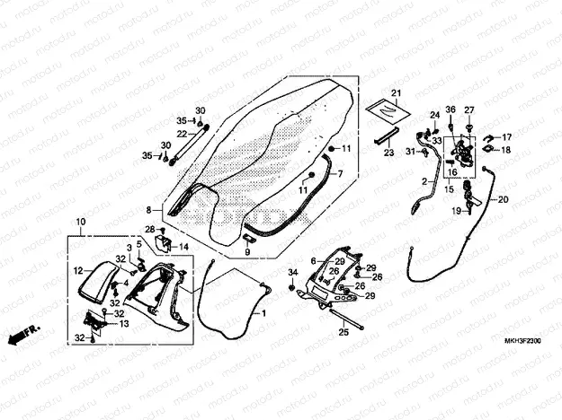 F-23 SEAT