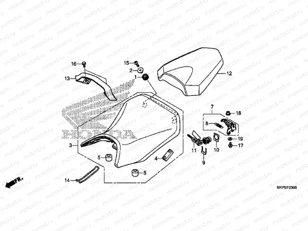 F-23 SEAT