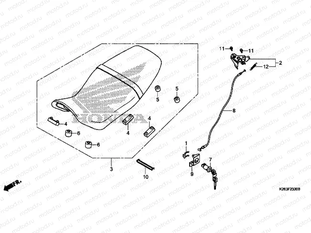 F-23 SEAT