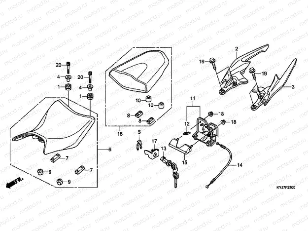 F-23 SEAT