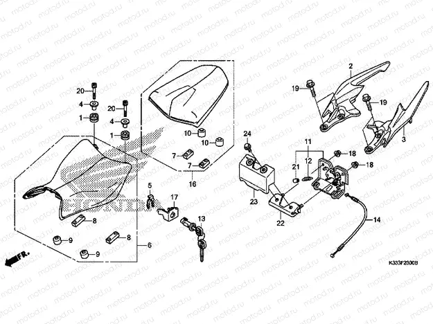 F-23 SEAT