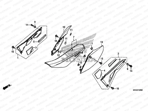 F-23 SEAT & SIDE COVER