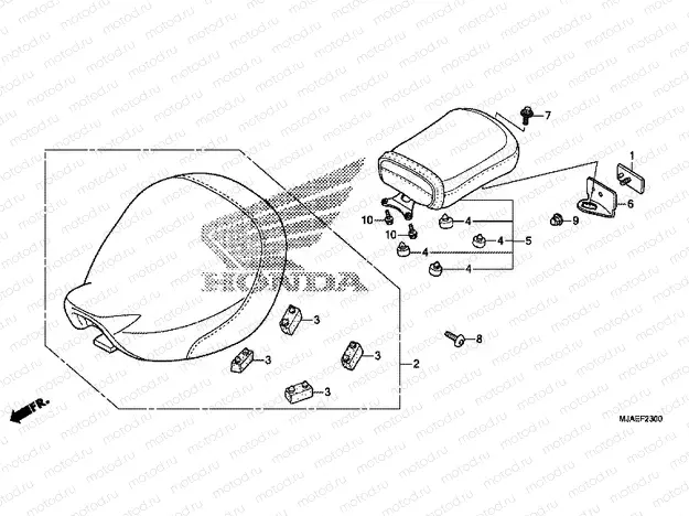 F-23 SEAT (VT750CS / C)