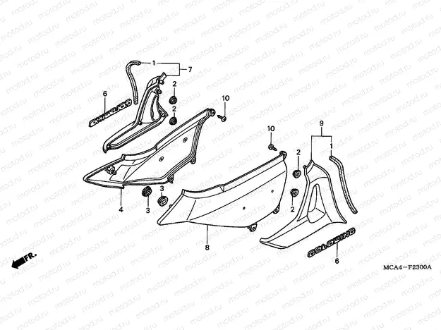 F-23 SIDE COVER