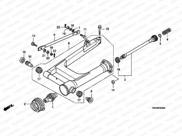 F-23 SWING ARM