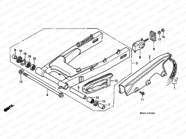 F-23 SWING ARM