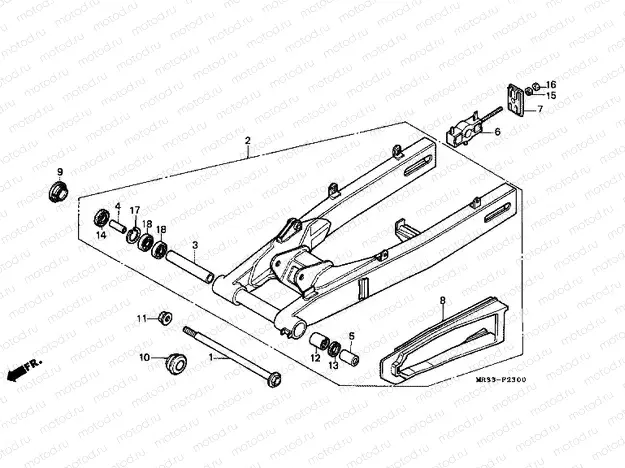 F-23 SWING ARM