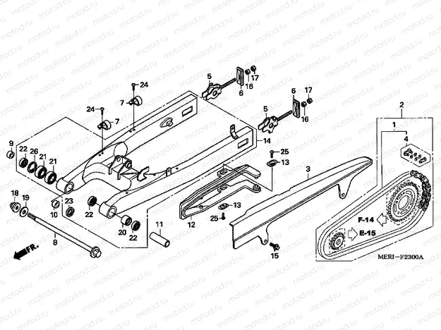 F-23 SWING ARM