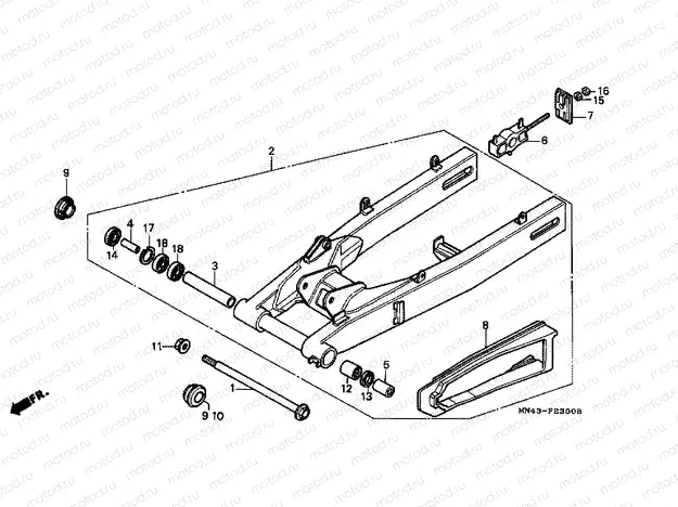 F-23 SWING ARM