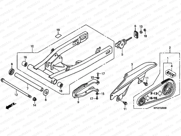 F-23 SWING ARM