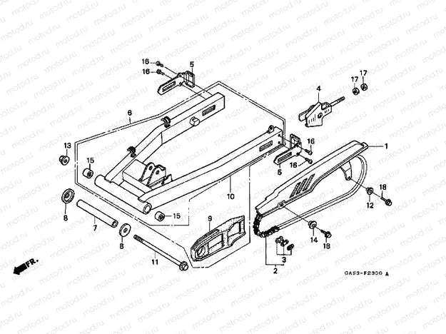 F-23 SWING ARM