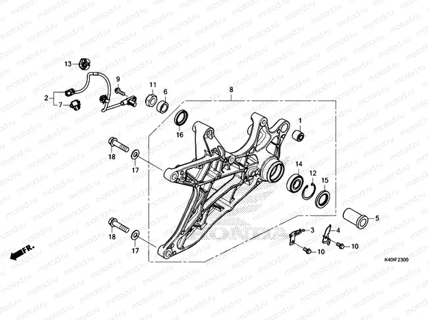 F-23 SWINGARM
