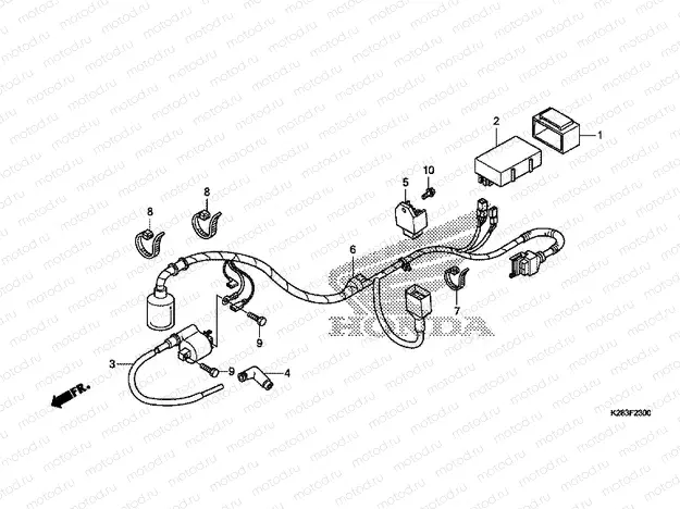 F-23 WIRING HARNESS
