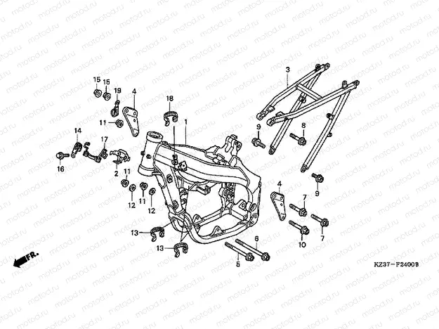 F-24 FRAME HOUSING