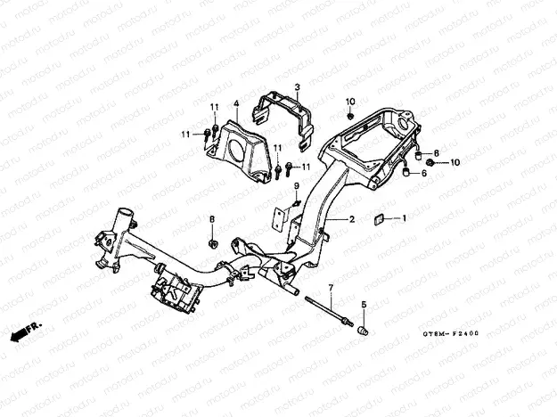 F-24 FRAME HOUSING