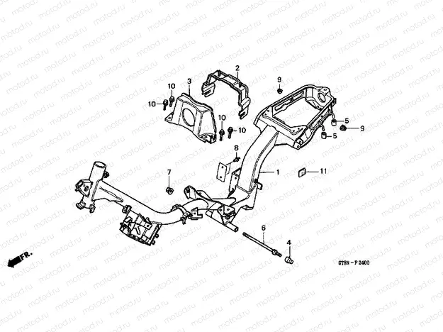 F-24 FRAME HOUSING
