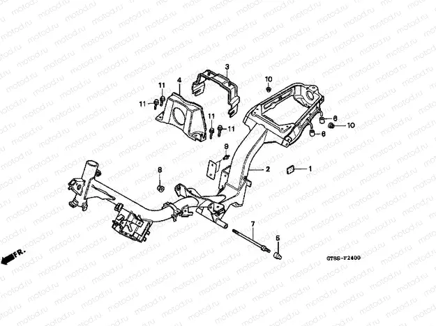 F-24 FRAME HOUSING