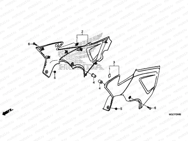 F-24 SIDE COVER