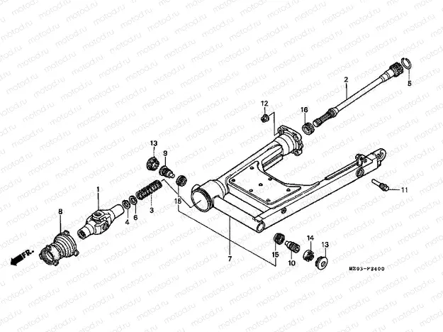F-24 SWING ARM