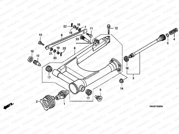 F-24 SWING ARM