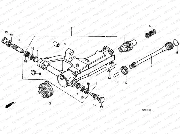 F-24 SWING ARM