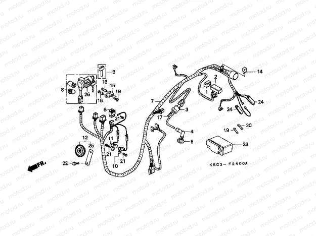 F-24 WIRING HARNESS