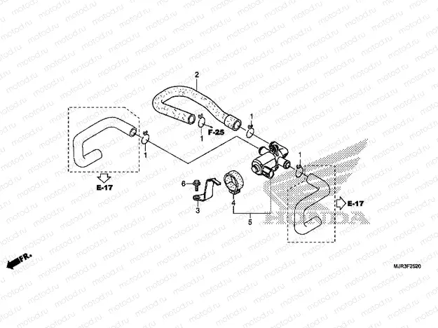 F-25-20 AIR CHARGER COMPRESSOR VALVE
