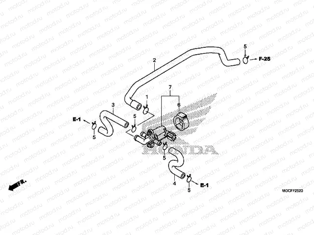 F-25-20 AIR INJECTION CONTROL VALVE