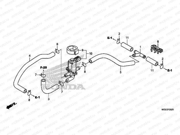 F-25-20 AIR INJECTION CONTROL VALVE