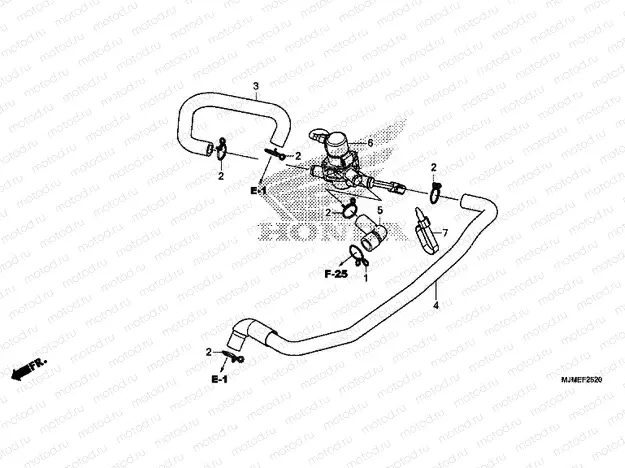 F-25-20 AIR INJECTION CONTROL VALVE
