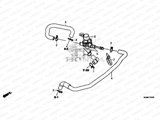 F-25-20 AIR INJECTION CONTROL VALVE