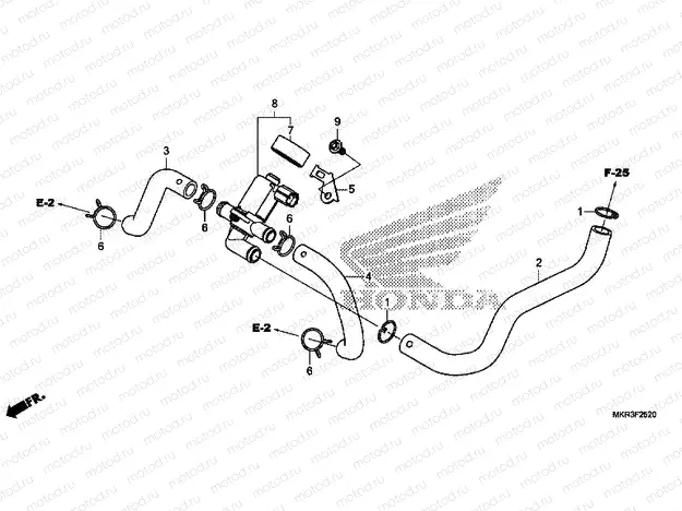 F-25-20 AIR INJECTION CONTROL VALVE