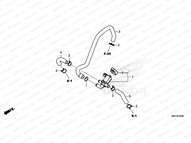 F-25-20 AIR INJECTION CONTROL VALVE